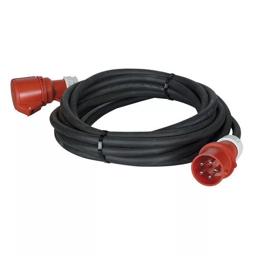 Verlengkabel 10m - 400 V - 32 A - 5 x 6mm²